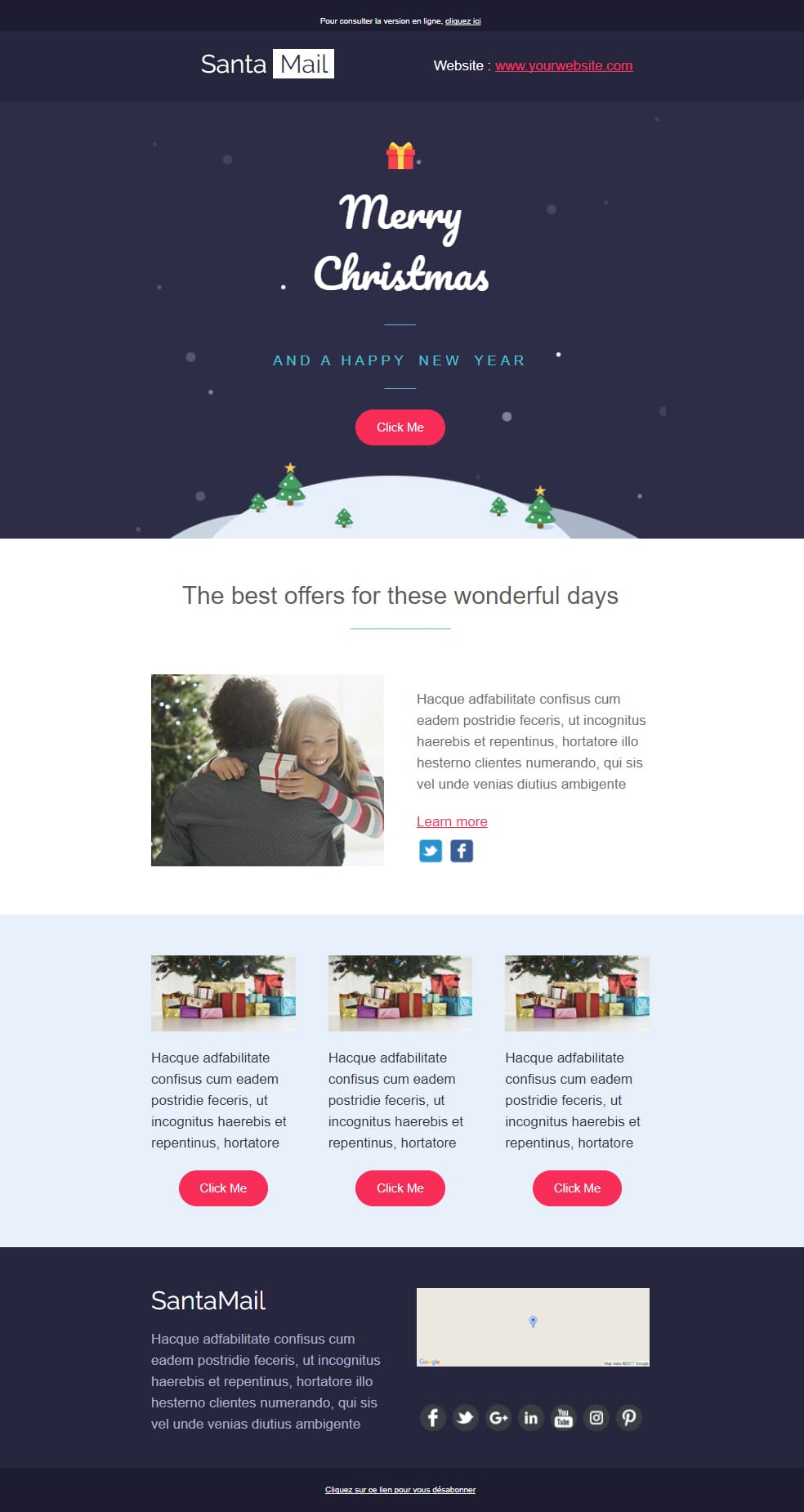 Chrtsimas newsletter template